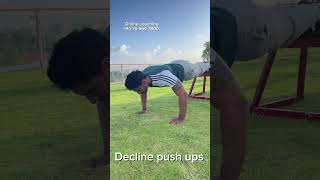 Push up variations  home workout routine  no equipments needed fitness fitnessinspiration [upl. by Anaej840]