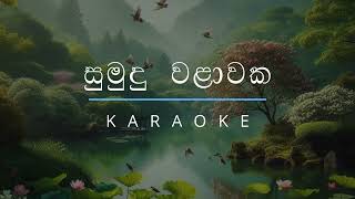 සුමුදු වළාවක  Sumudu Walawaka Karaoke [upl. by Colfin]