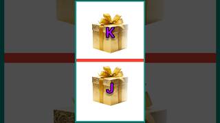 Choose your gift 🎁 K and J shortsfeed shorts gift [upl. by Holihs453]