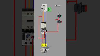 Dol starter power and control full wiring connection dolstarter dolstarterconnection [upl. by Aem557]