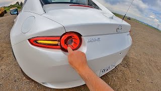 2024 Mazda MX5 RF Grand Touring POV review and drive [upl. by Horatius517]