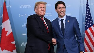 New NAFTA deal Trump hails agreement with Canada [upl. by Haelhsa29]