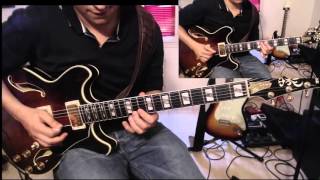 F Jazz Blues Guthrie Govan cover [upl. by Nalced]