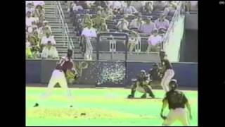 BadBoy RDW8 Sports Randy Johnson Hits Bird w 105mph Pitch [upl. by Tdnarb]