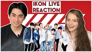 REACTION  iKON LOVE SCENARIO LIVE  SBS INKIGAYO PERFORMANCE  GF amp BF COMMENTARY [upl. by Eardnoed]