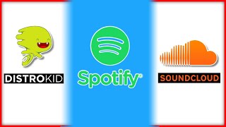 DISTROKID vs SPOTIFY vs SOUNDCLOUD  Which is Best [upl. by Ahsaeit]