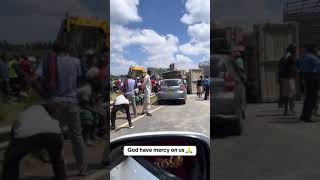 Accident in thika yesterday kenya viralvideo [upl. by Lihkin125]