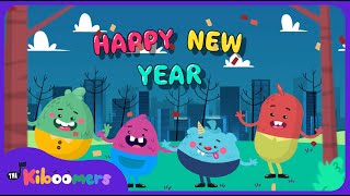 Happy New Year Song  The Kiboomers Preschool Learning Videos amp Nursery Rhymes [upl. by Amora]