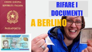 A Berlino per i documenti curiositá e arrabbiature [upl. by Omrelliug187]