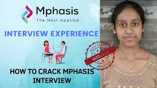 Mphasis interview experience  Mphasis drive  tech my hire [upl. by Ppilihp]