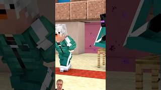 Red Ligh VS Enderman Plays Squid Game minecraft steve roblox [upl. by Xylina460]