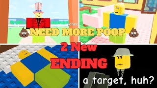 ROBLOX💩NEED MORE POOP💩 UPDATE BESTMURDER ENDING FULL WALKTHROUGH [upl. by Noirda]