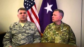 Chaplain Brig Gen Graetz and MSgt Foster share an important message [upl. by Innob941]