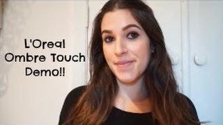 LOreal Ombre Touch Demo MonicaBorowik [upl. by Kire]