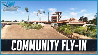 MSFS LIVE  Community Flyin  SR22  SOCAL Tour [upl. by Zoilla312]