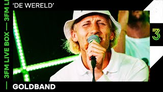 Goldband speelt De Wereld live  3FM Live Box  NPO 3FM [upl. by Amatruda]