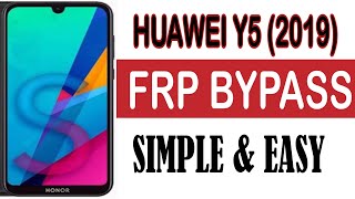 Huawei Amnlx9 frp bypass  Huawei y5 2019 frp bypass test point [upl. by Niamjneb]