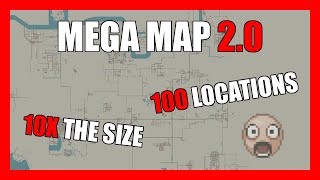 The BIGGEST List Of Map Mods For Project Zomboid That Work Together MEGA MAP 20 [upl. by Lucilla]