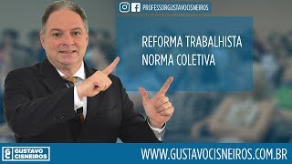 Vídeo 04 Reforma Trabalhista  Norma Coletiva [upl. by Kunin]