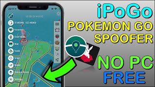 Pokemon GO Spoofing iOS NO PC ✅ Pokemon Go Spoofer iPoGo FREE 2020 ✅ JOYSTICK  TELEPORT [upl. by Selim]