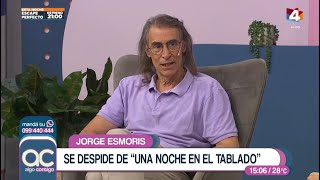 Algo Contigo  Jorge Esmoris se despide de quotUna noche en el tabladoquot [upl. by Marigold]