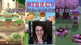 Animal Crossing New Horizons Direct Analysis  Discussion [upl. by Mahtal]