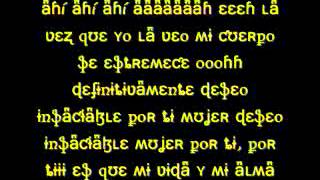 DESEO INSACIABLE LETRA SALSA [upl. by Talanian]