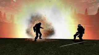 Garrys Mod Rebels Half Life 2 and Battlefield 2 vs LNR HL2 and ToTU [upl. by Maril]