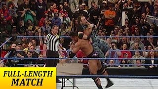 FULLLENGTH MATCH  SmackDown  The Rock vs Dudley Boyz  Tables Match [upl. by Crain]