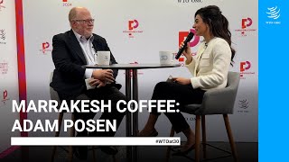 Marrakesh Coffee – WTO Public Forum Edition Adam Posen [upl. by Llovera]