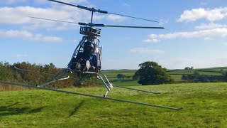 Dodgy Moment Homemade Coaxial Helicopter Learning to FLY [upl. by Redan]