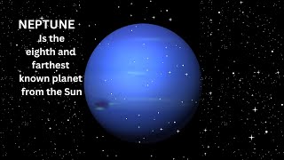 NEPTUNE PLANET FACTS [upl. by Senaj]