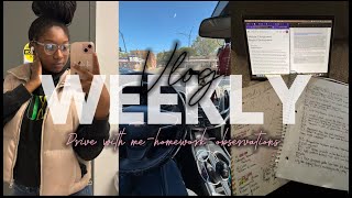 Weekly Vlog drive with me  Observations  Stress Princess Niyah 💕 [upl. by Acus]