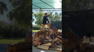 Lavori 68 🪵🔥lavori cantieri legna organize satysfing autunno freddo casa vlog [upl. by Basile]