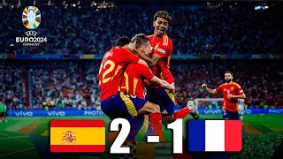 ESPAÑÄ a la FINAL de la EUROCOPA 2024 ¡Elimina a Francia 21 [upl. by Close]