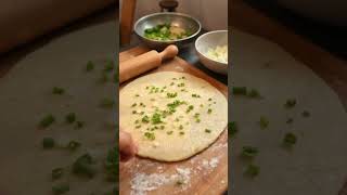 Easy Scallion Pancake Recipe You Can Make at Home [upl. by Almeda]