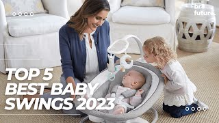 Best Baby Swings 2023  Top 5 Best Baby Swing for Newborn amp Infants 👶 [upl. by Shewmaker]