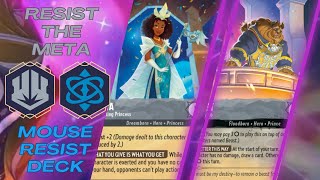 RESIST THE META  Steel  Sapphire Lorcana Deck Gameplay on Pixelborn [upl. by Sosthenna]