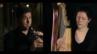 GreensleevesWhat child is this  Traditional  celtic harp amp oboe Duo [upl. by Kristoforo]