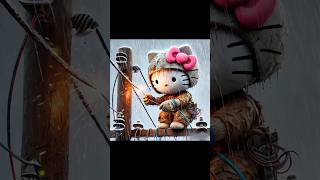 मेहनती बिल्ली 😺  Hardworking Cat🐈  Labor day shorts trending viralvideo [upl. by Pfister50]