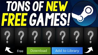 Tons of NEW FREE Steam Games Out RIGHT NOW  FREE Games and FREE Demos [upl. by Yanahs710]