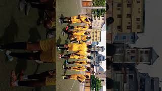 Taslim Olawale Elias Soccer Memorial Soccer tournament third place team warm up Erelu Adu warmup [upl. by Forkey]