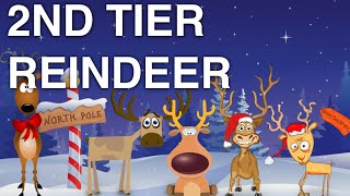 Funny Christmas Song  Second Tier Reindeer [upl. by Llireva93]