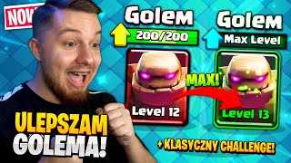 GOLEM na MAX LEVEL po 4 LATACH w Clash Royale  🗿 nowy DECK [upl. by Alice]