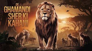 Ek ghamandi sher ki kahani motivational video motivational video about a lion and a rabbit [upl. by Norred]