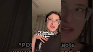 Full video on POTS misconceptions out now pots dysautonomia chronicillness [upl. by Ahsitul]