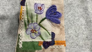 Part 2 Crocus botanicalbeauties tobelovedtreasuresbycorrine vintageblendstudio [upl. by Netsreik290]