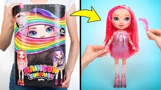 Modisches SchleimOutfit für Rainbow Surprise von Poopsie🌈👗 [upl. by Oznarol]