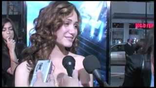 Emmy Rossum Interview  Poseidon [upl. by Rae]