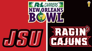 Jacksonville State Gamecocks vs Louisiana Ragin Cajuns Prediction  New Orleans Bowl  121623 [upl. by Tawnya466]